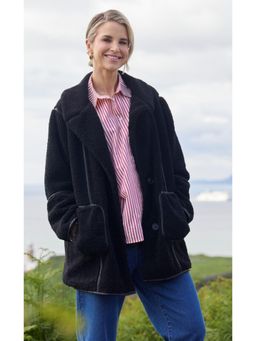 Little Mistress - Black Slinky Embellished Jacket