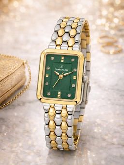Daniel Klein - Womens Analog Green Dial Watch - DK.1.14158-4 (M)