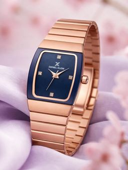 Daniel Klein - Womens Analog Blue Dial Watch - DK.1.14191-5 (M)