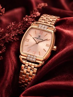 Daniel Klein - Womens Analog Rose Gold Dial Watch - DK.1.14281-5 (M)