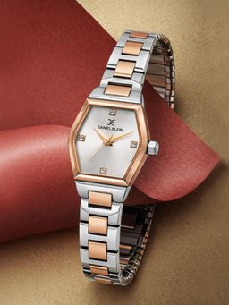 Daniel Klein - Womens Analog Silver Dial Watch - DK.6.14186-6 (M)