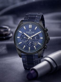 Daniel Klein - Womens Chronograph Blue Dial Watch - DK.6.14261-4 (M)