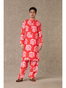 Masaba - Red Nurvi Sitara Floral Kurta