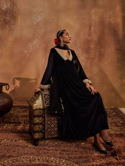 Roze - Alina Dupatta - Black