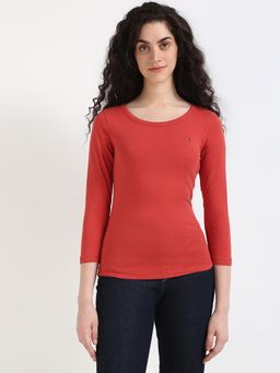 Tommy Hilfiger - Women Red Color T-Shirt