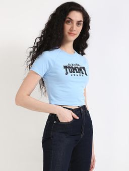 Tommy Hilfiger - Women Blue Color T-Shirt