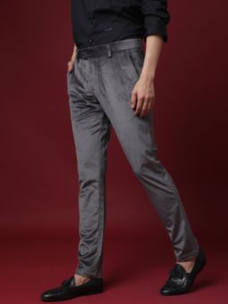 Rare Rabbit - Ozzy Grey Casual Trousers