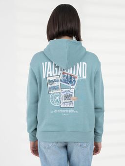 Red Tape - Women Pastel Green Hoodie Everyday Functional Wear