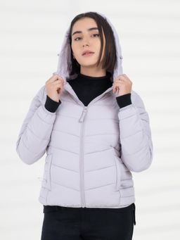 Red Tape - Women Lilac Heatseal Jacket Everyday Functional Wear