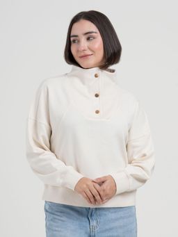 Red Tape - Beige Sweatshirt for Women For Refined Everyday Look