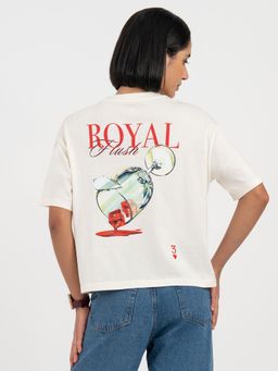 Red Tape - Cream T-Shirt for Women