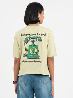 Red Tape - Pastel Green T-Shirt for Women