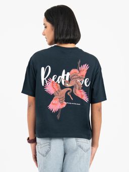Red Tape - Midnight Teal T-Shirt for Women