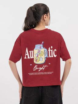 Red Tape - Red T-Shirt for Women