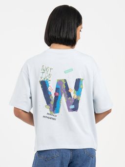 Red Tape - Navy and White T-Shirt for Women