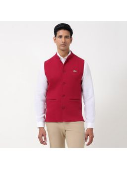 Lacoste - Mens Fleece Sleeveless Jacket with Pocket