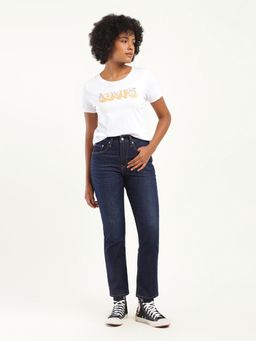 Levi's - Womens High Rise 724 Slim Fit Jeans