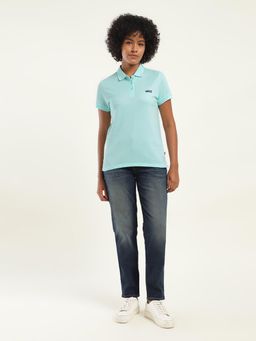 Levi's - Women'S Round Print Oversized Polo T-Shirt