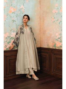 Paulmi & Harsh - Ivory Laverna Kurta and Pant with Dupatta