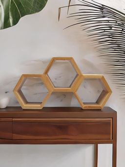 At Home by Nilkamal - Classic Bamboo Wine Rack