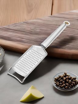 At Home by Nilkamal - Cheese Grater With Handle (Silver)