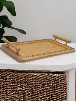 At Home by Nilkamal - Classic Bamboo Tray