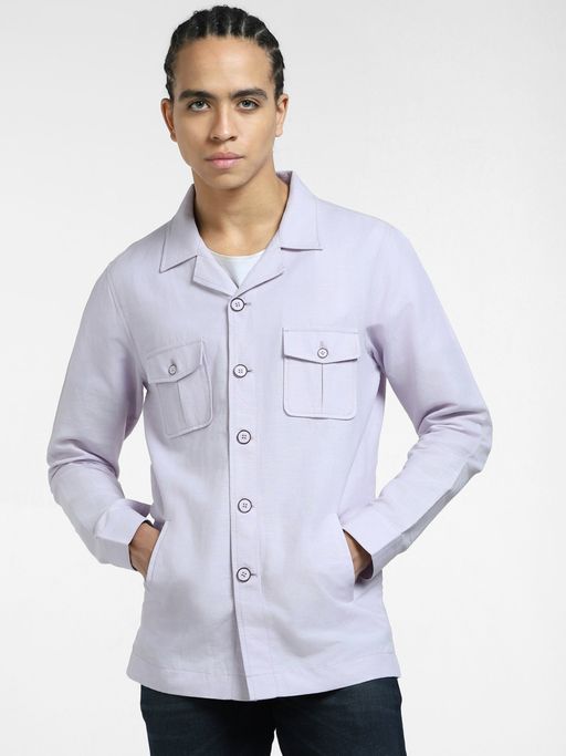 Jack & Jones Lilac Linen Slim Fit Blazer