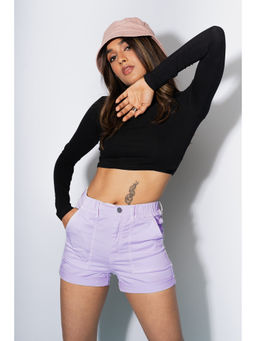 FREAKINS - Lilac Utility Shorts