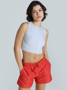 Puma - Wardrobe Essentials Women's Ribbed Crop Top