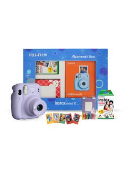 Fujifilm - Instax Mini 11 Instant Camera Moments Box-Lilac Purple