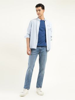 Levi's - Men Blue Solid Slim Fit Jeans