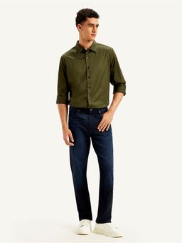 Levi's - Men Navy Blue Solid Slim Fit Jeans