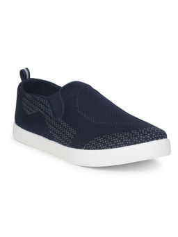 Bata - Blue Womens Slip-On Sneakers