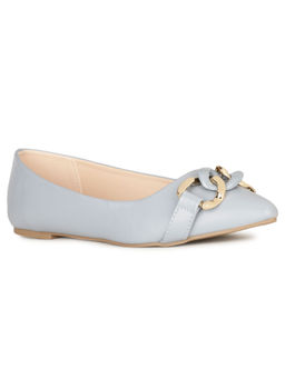 Bata - Grey Womens Ballerina