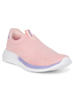 Power - Pink Womens Slip-On Sneakers