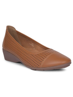 Bata - Brown Womens Ballerina
