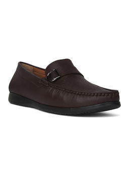 Bata - Brown Mens Slip-On Loafers