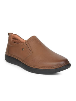 Bata - Brown Mens Casual Slip-On Loafers