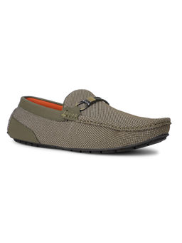 Bata - Green Mens Stylish Loafers