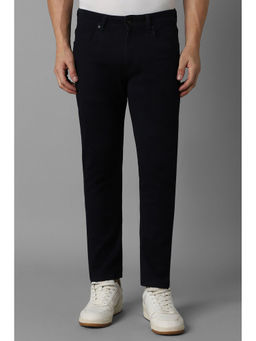 Louis Philippe - Men Black Dark Regular Fit Jeans