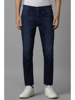 Louis Philippe - Men Navy Light Smart Fit Jeans