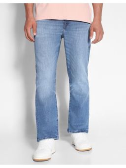 American Eagle - Men Blue Airflex+ Slim Bootcut Jeans