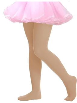 BRACHY - Skin Full Footed Girls Winter Fur Velvet Tights Stockings