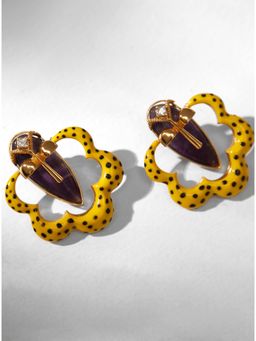 Outhouse - The Gavi Bloom Yellow Kaybug Studs
