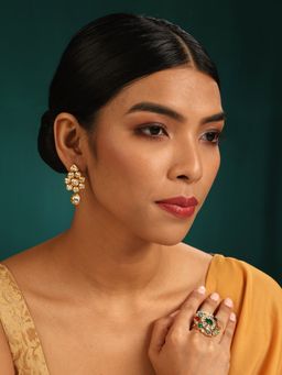 MINAKI - Gold Jewellery Drop and Dangler Earrings