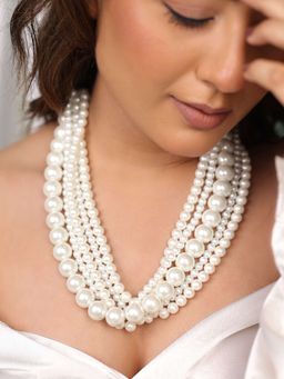 BINNI - Celeste Pearl Layers Necklace