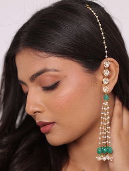 BINNI - Nityara Pearl Kundan Danglers