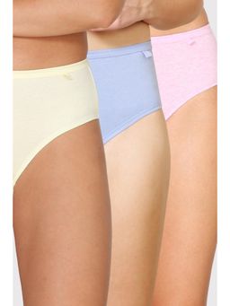 Van Heusen Woman Lingerie and Athleisure - Van Heusen Women Pack of 3 Antibacterial & No Marks Waistband Hipster Panty - Assorted