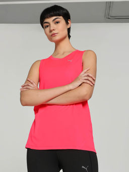Puma - RUN FAVORITE Women Red Tanks