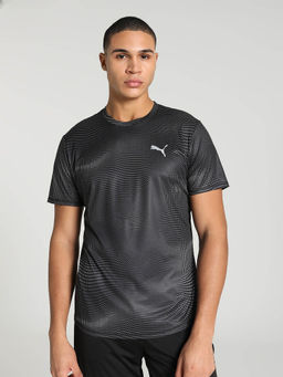 Puma - RUN FAVORITE Men Black T-Shirt